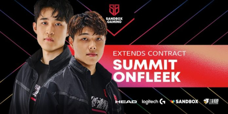 Sandbox Gaming gia hạn hợp đồng với Summit và OnFleek đến năm 2021