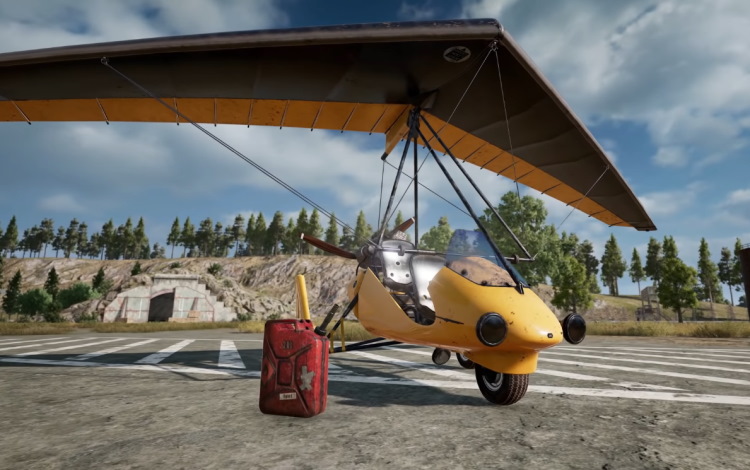 Tàu lượn trong PUBG xuất hiện ở những vị trí nào?