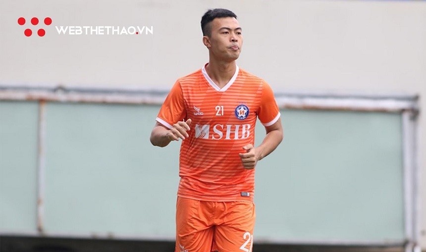 Thanh Thịnh tập riêng trong ngày hội quân cùng SHB Đà Nẵng