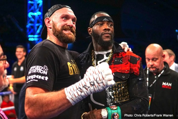 Deontay Wilder: Cú đấm của Tyson Fury mềm như bông