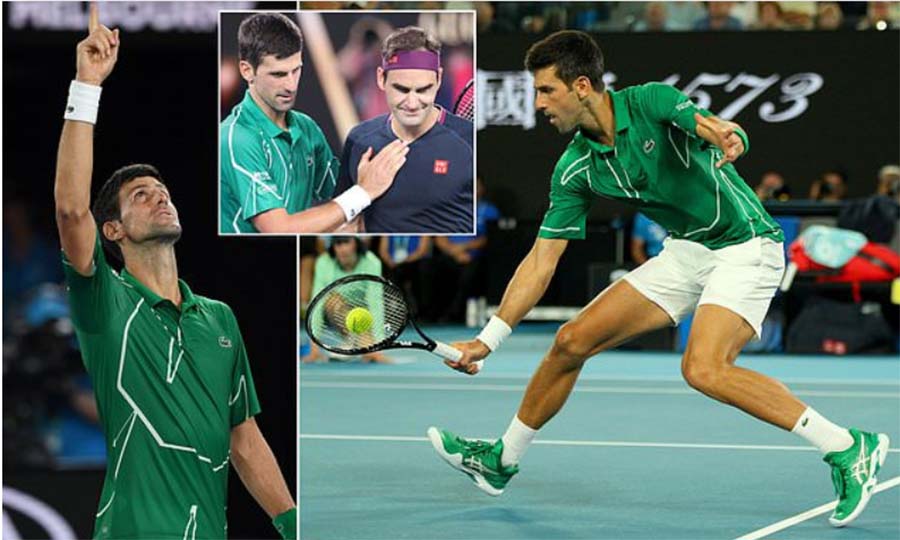 Kết quả Úc Mở rộng 2020 ngày 30/1: Djokovic loại Federer