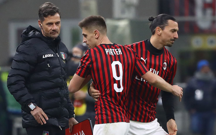 Lời nguyền số 9 của AC Milan là có thật sau khi Piatek đến Hertha