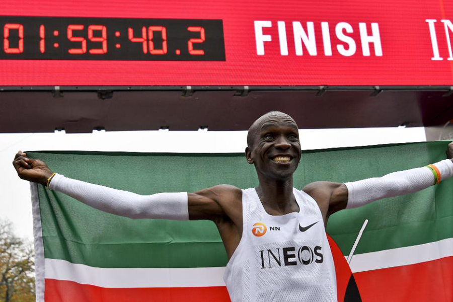 Hai kỷ lục gia marathon thế giới đại diện Kenya tham dự Olympic Tokyo 2020