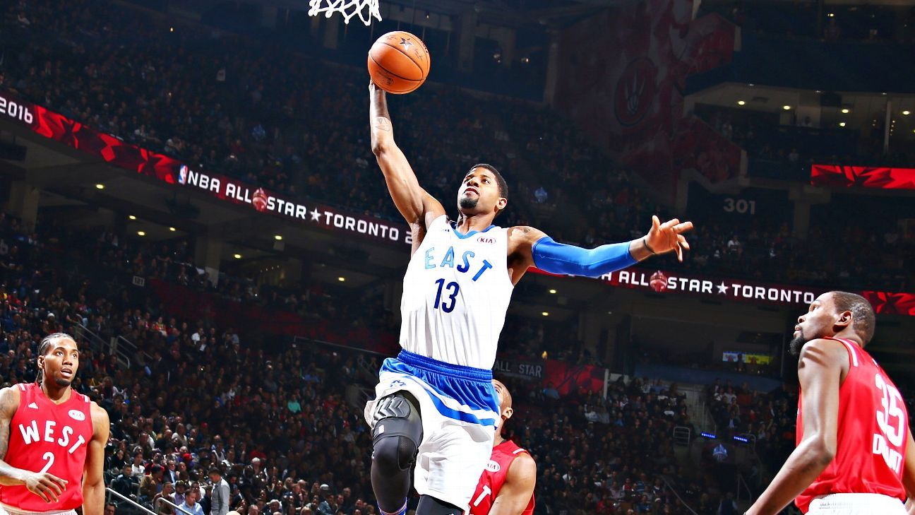 Paul George tỉnh bơ khi bị loại khỏi đội hình All-star