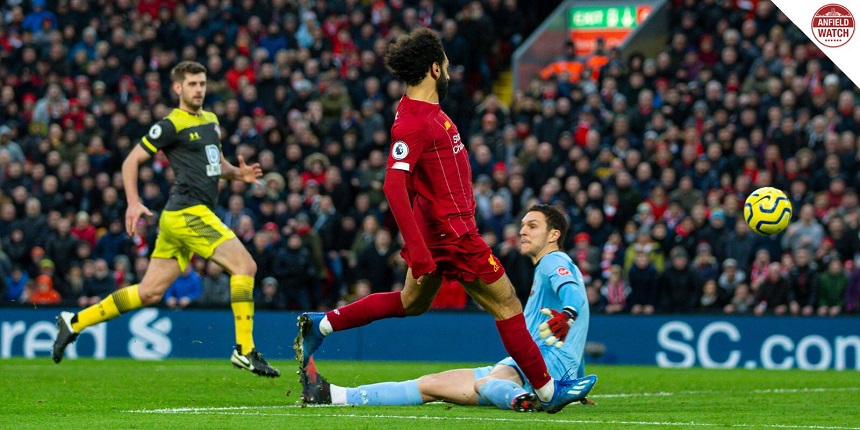 Salah đóng vai vua sân nhà của Liverpool với thành tích chỉ sau Messi Salah đóng vai vua sân nhà của Liverpool với thành tích chỉ sau Messi
