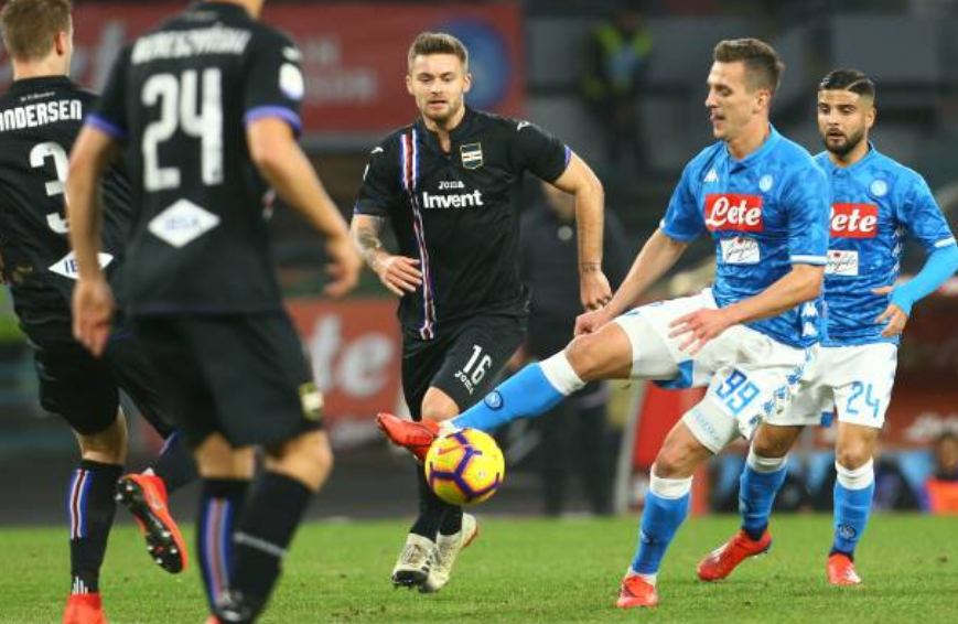 Soi kèo Sampdoria vs Napoli 02h45, ngày 04/02 (VĐQG Italia)