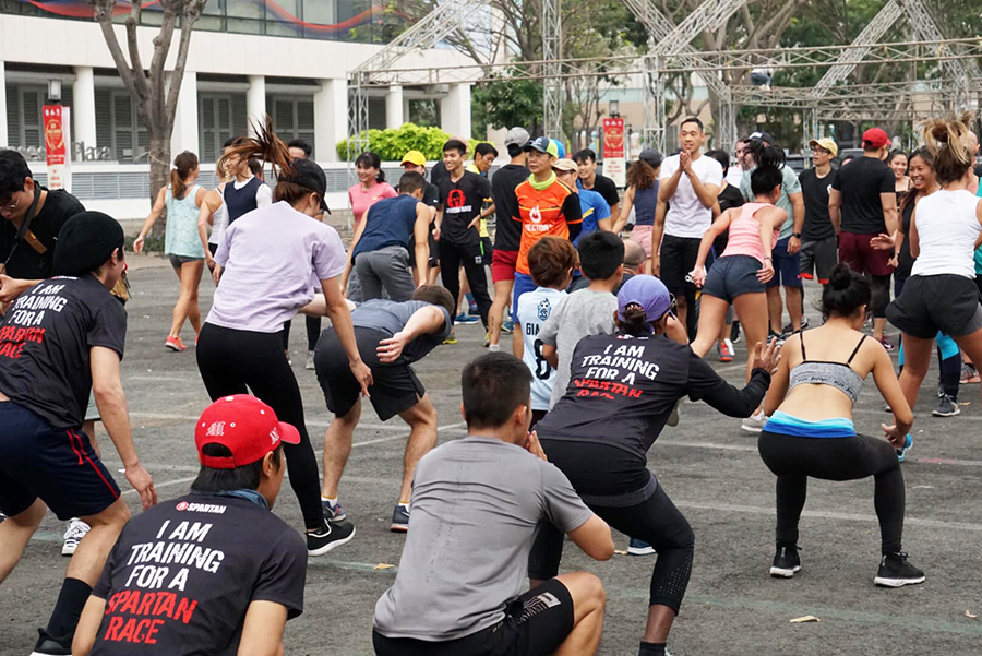 “Chiến binh” sôi sục tập luyện chờ ngày chinh phục Spartan Race Vietnam 2020