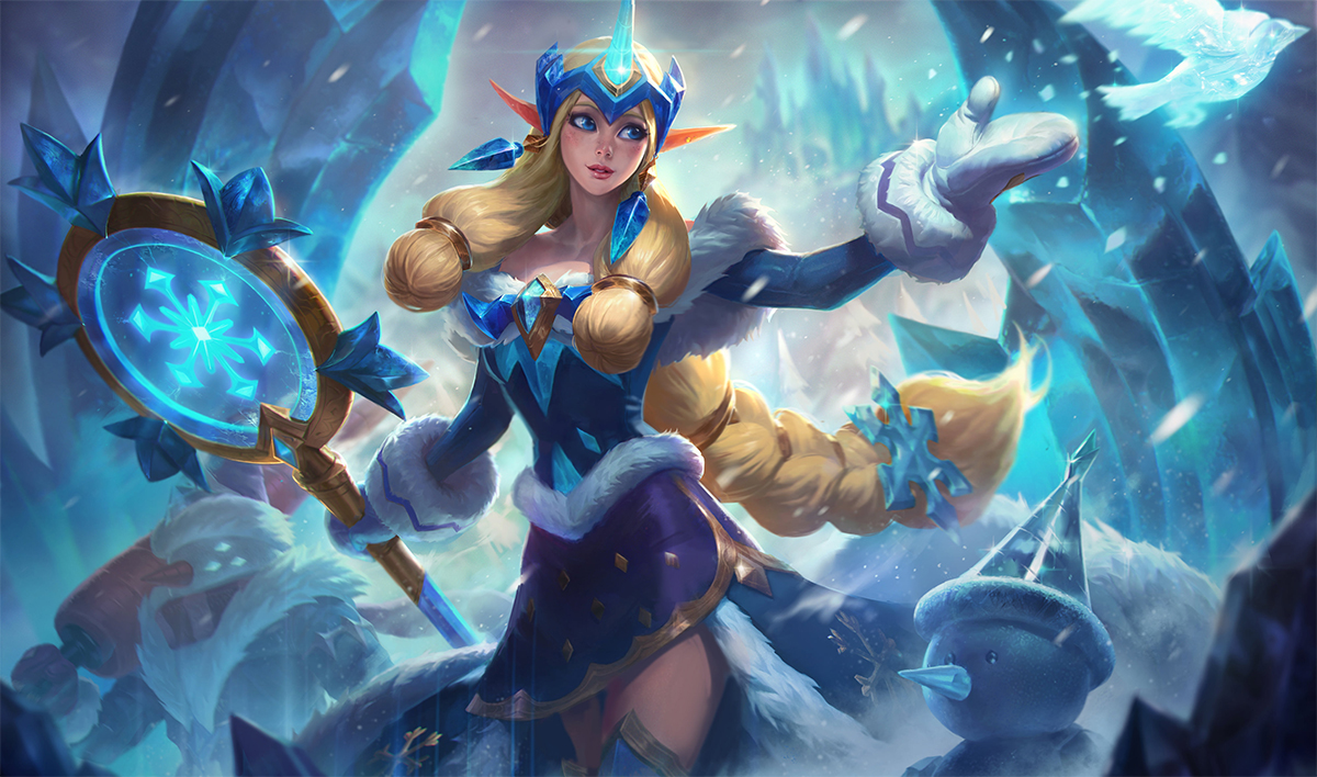 Bảng ngọc Soraka LMHT Mùa 10 ở vị trí Đường trên