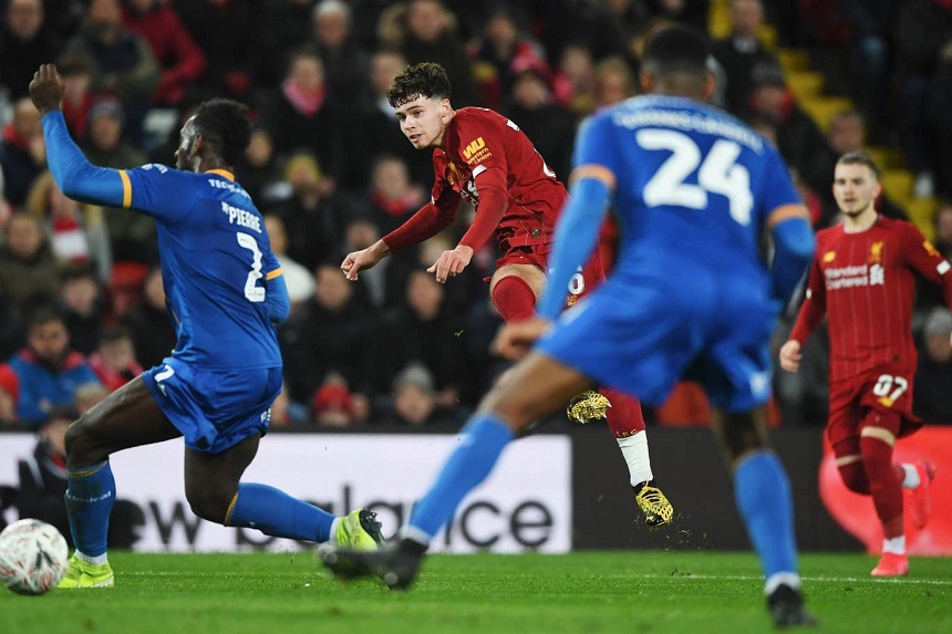 Liverpool lọt vào vòng 1/8 FA Cup với đội hình trẻ nhất lịch sử Liverpool lọt vào vòng 1/8 FA Cup với đội hình trẻ nhất lịch sử