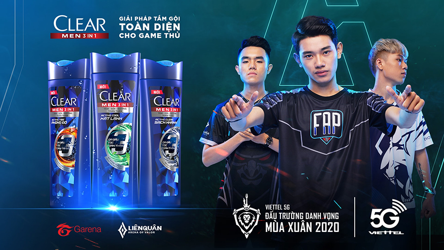 Tài trợ cả 2 giải ĐTDV 2020, Clearman lập kỷ lục cùng Liên Quân Mobile