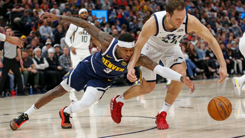 Chỉ còn 7 cầu thủ, Denver Nuggets vẫn đánh bại Utah Jazz