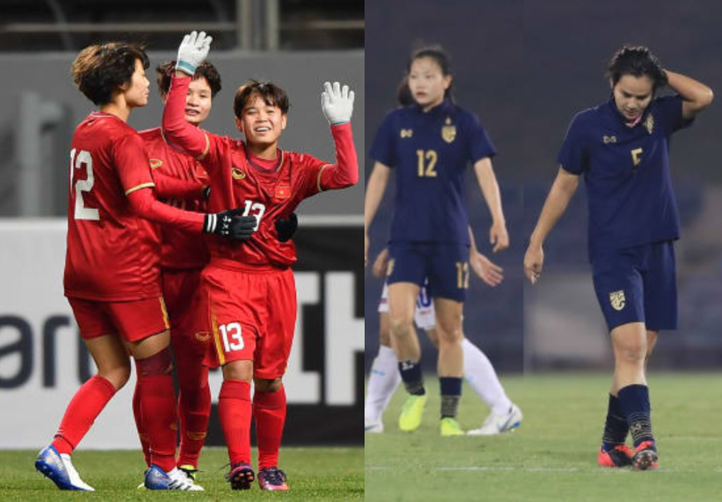 Thái Lan bị loại, ĐT nữ Việt Nam trở thành niềm hy vọng duy nhất của Đông Nam Á ở vòng play-off Olympic 2020