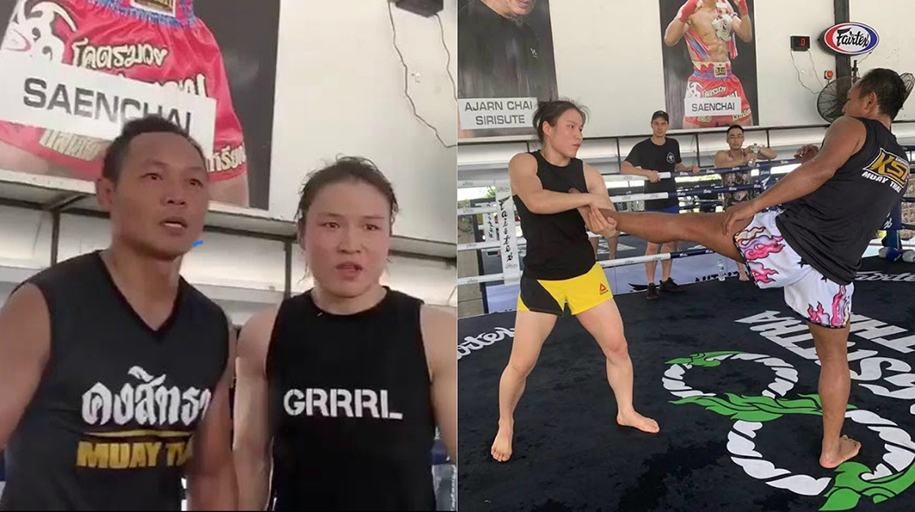 Nữ vương UFC tập luyện cùng huyền thoại Seanchai, cổ vũ người dân Vũ Hán