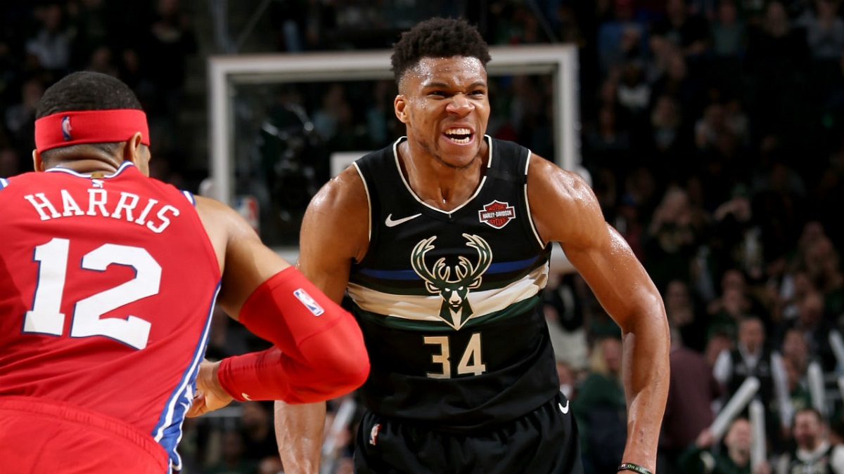 Vừa lấy Joel Embiid về chung đội All-Star, Giannis Antetokounmpo đã thị uy ngay lập tức