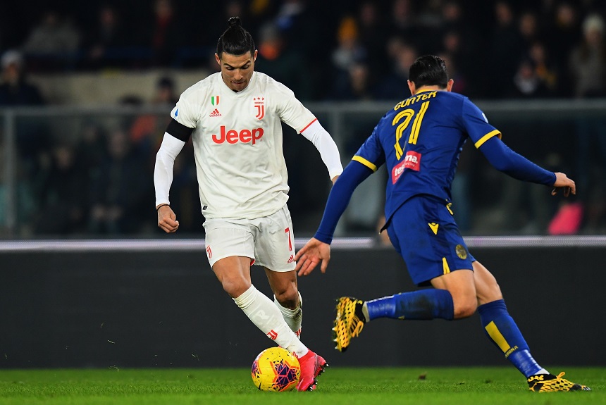 Ronaldo chỉ còn cách kỷ lục vĩ đại nhất Serie A 1 trận Ronaldo chỉ còn cách kỷ lục vĩ đại nhất Serie A 1 trận