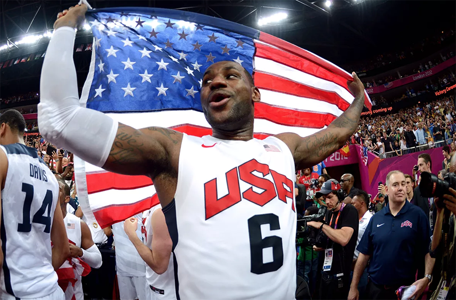 LeBron James dẫn đầu danh sách tập trung đội tuyển Mỹ chuẩn bị cho Olympic 2020
