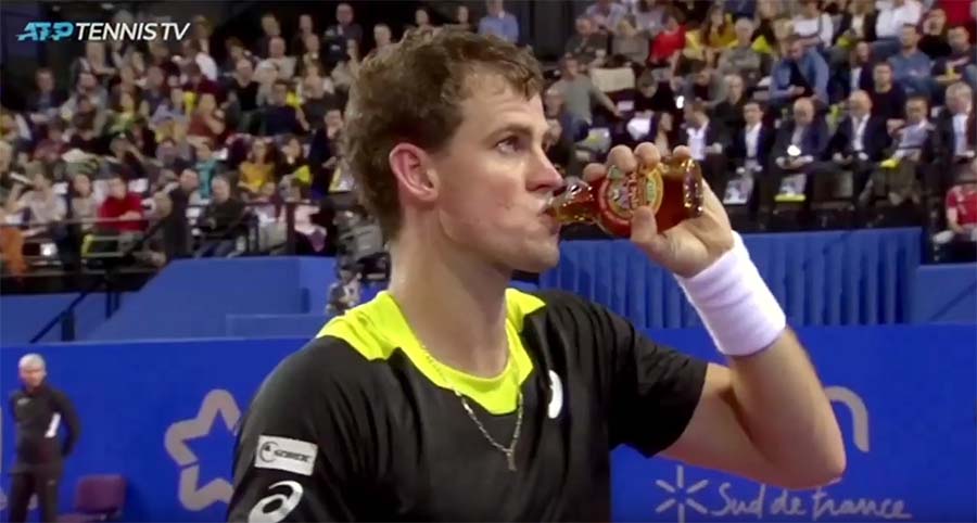 Pospisil tận dụng chung kết Open Sud de France quảng bá xi rô cây phong!