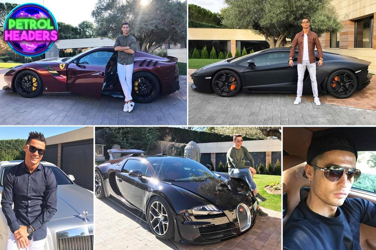 Ronaldo bổ sung vào bộ sưu tập siêu xe trị giá 8 triệu bảng
