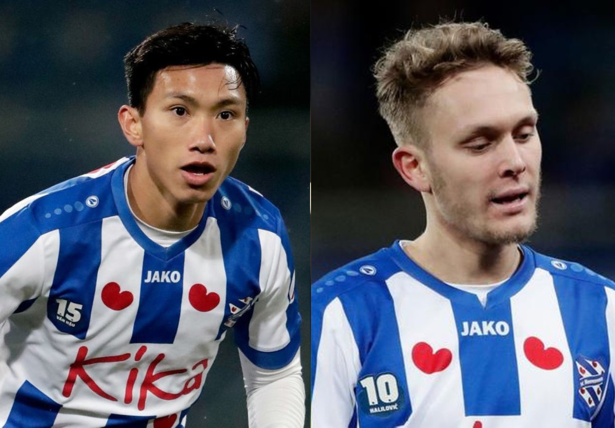 Văn Hậu liên tục đá chính, sát cánh cùng Alen Halilovic ở Jong Heerenveen