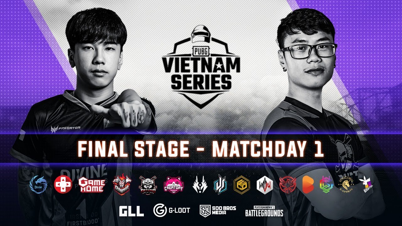 Kết quả PUBG Vietnam Series Spring 2020 vòng chung kết ngày 1