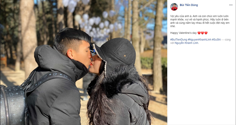 Ngày Valentine của các cầu thủ Việt: Quang Hải cô đơn phòng gym, Đình Trọng, Văn Đức rạng rỡ