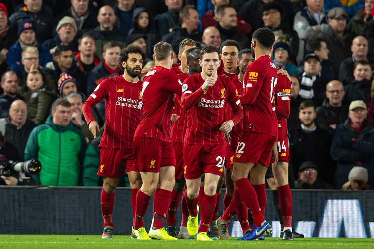 Thông số cho thấy sự vượt trội của Liverpool so với toàn châu Âu