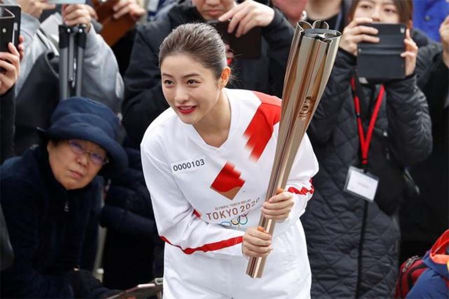 Nhật diễn tập lễ rước đuốc Olympic của Tokyo 2020