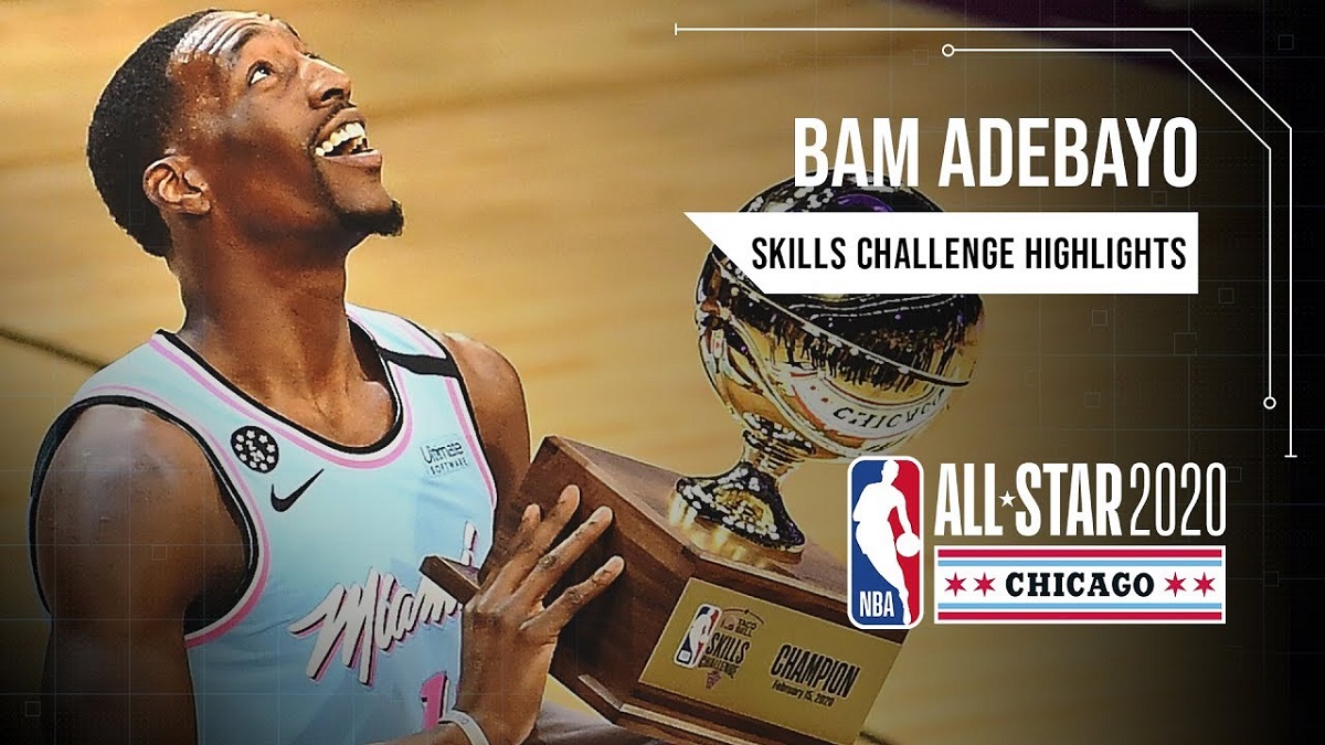 Bam Adebayo lên ngôi vương tại hạng mục Skills Challenge, All-Star 2020