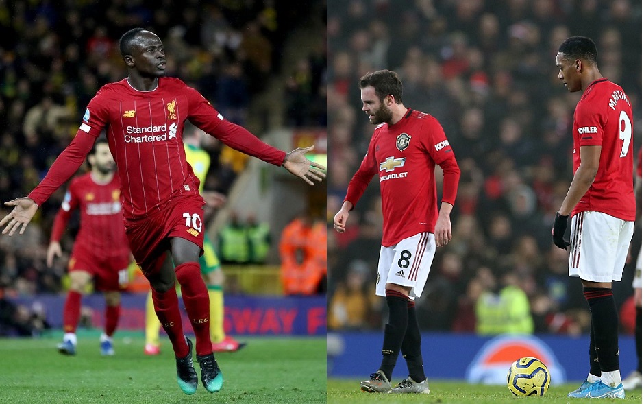 Liverpool chính thức xếp trên MU khi mùa giải còn 3 tháng