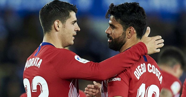 Liverpool lấn lướt trước cặp tiền đạo chủ lực của Atletico Madrid