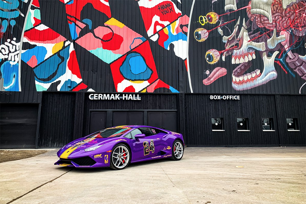Cận cảnh siêu xe Lamborghini Huracan cực độc của một fan cuồng Kobe Bryant