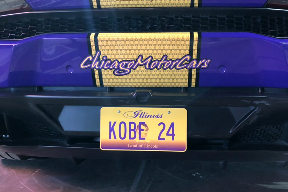 Cận cảnh siêu xe Lamborghini Huracan cực độc của một fan cuồng Kobe Bryant