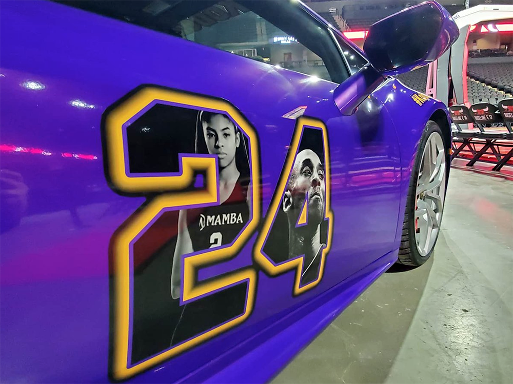 Cận cảnh siêu xe Lamborghini Huracan cực độc của một fan cuồng Kobe Bryant