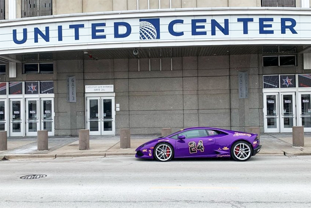 Cận cảnh siêu xe Lamborghini Huracan cực độc của một fan cuồng Kobe Bryant