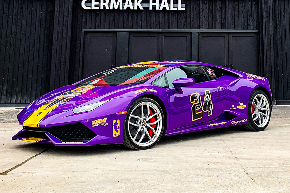 Cận cảnh siêu xe Lamborghini Huracan cực độc của một fan cuồng Kobe Bryant