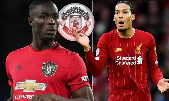 CĐV MU dùng Bailly để "gây hấn" với Van Dijk của Liverpool