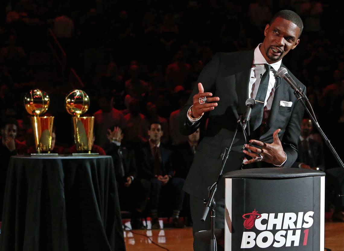 Huyền thoại Chris Bosh thất vọng vì không lọt vào Hall of Fame