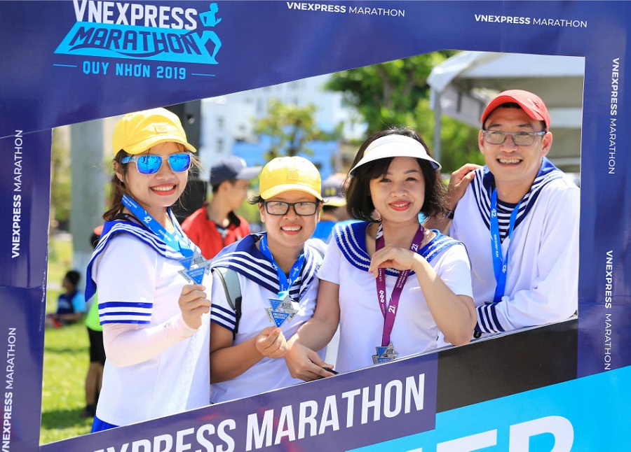 Những runner Hải Phòng vui với mục tiêu: Chạy vui vẻ, chạy hạnh phúc
