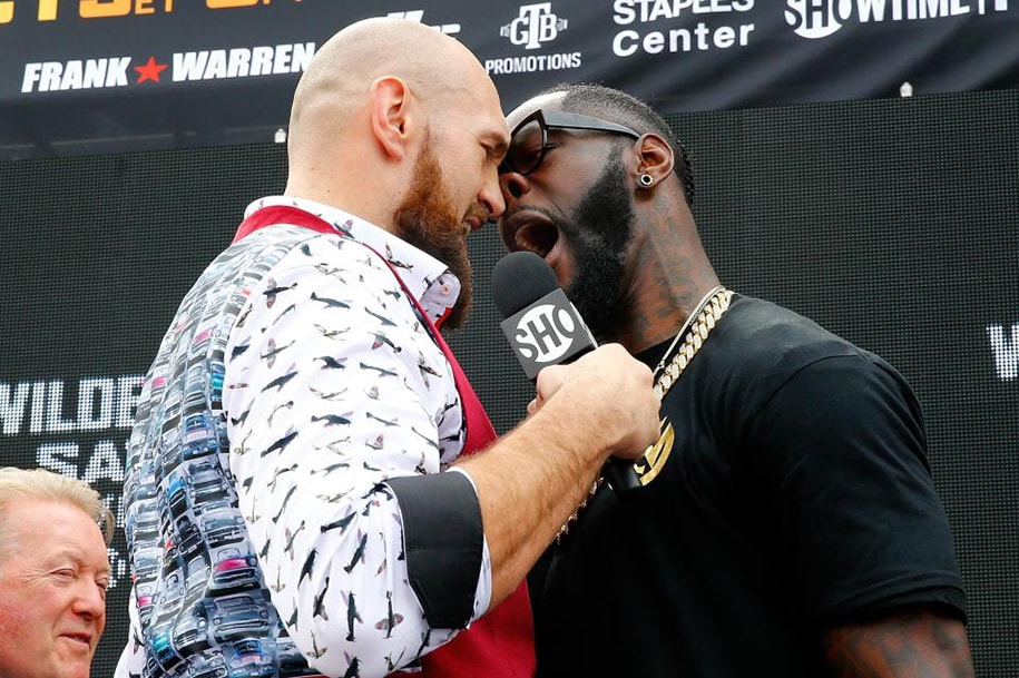 Va chạm trước đại chiến, Tyson Fury và Deontay Wilder cần an ninh can thiệp
