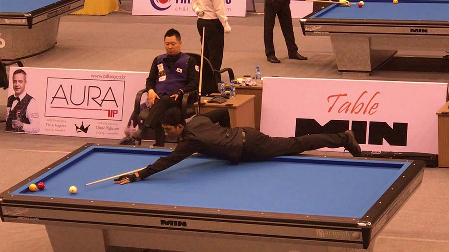Vòng chính World Cup billiards carom 3 băng: Việt Nam có Ngũ hổ tướng