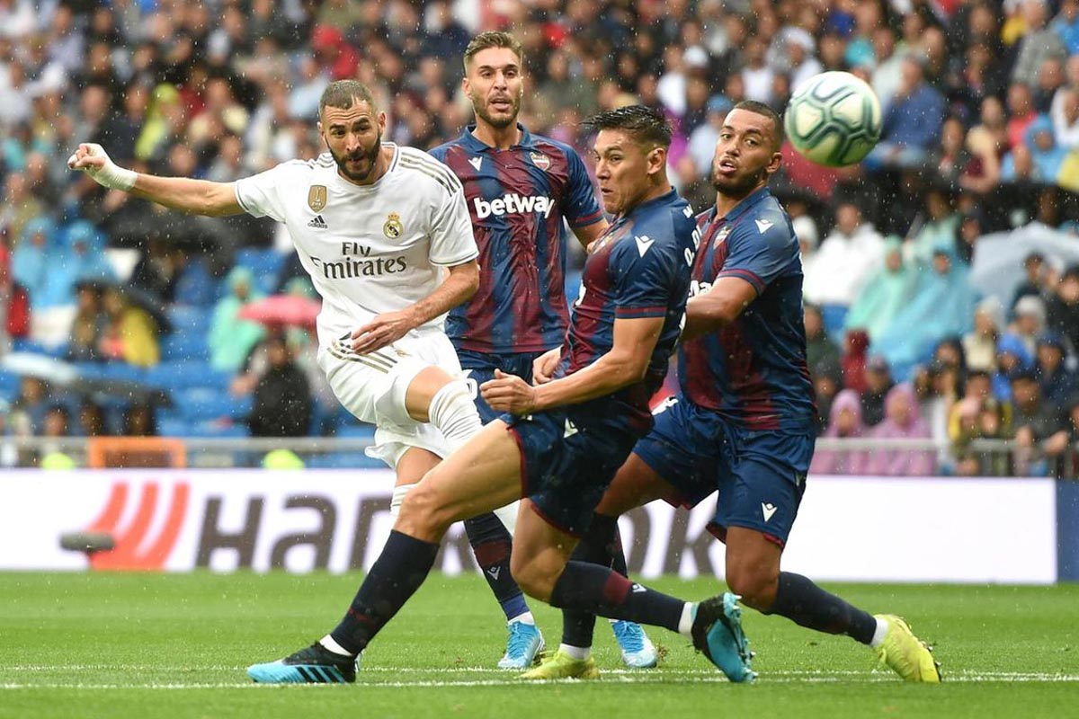 Xem trực tiếp Levante vs Real Madrid trên kênh nào?