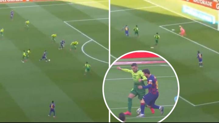 Messi kết thúc cơn khô hạn bằng bàn thắng được ví là kiệt tác Messi kết thúc cơn khô hạn bằng bàn thắng được ví là kiệt tác