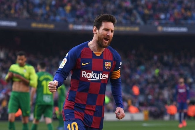 Messi lập kỳ tích ngoạn mục sau 7 năm với poker cho Barca Messi lập kỳ tích ngoạn mục sau 7 năm với poker cho Barca