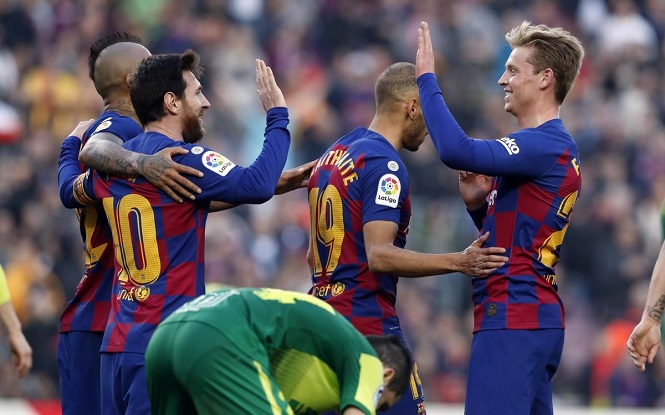 Messi giúp Barca vượt qua Real Madrid ghi nhiều bàn nhất lịch sử