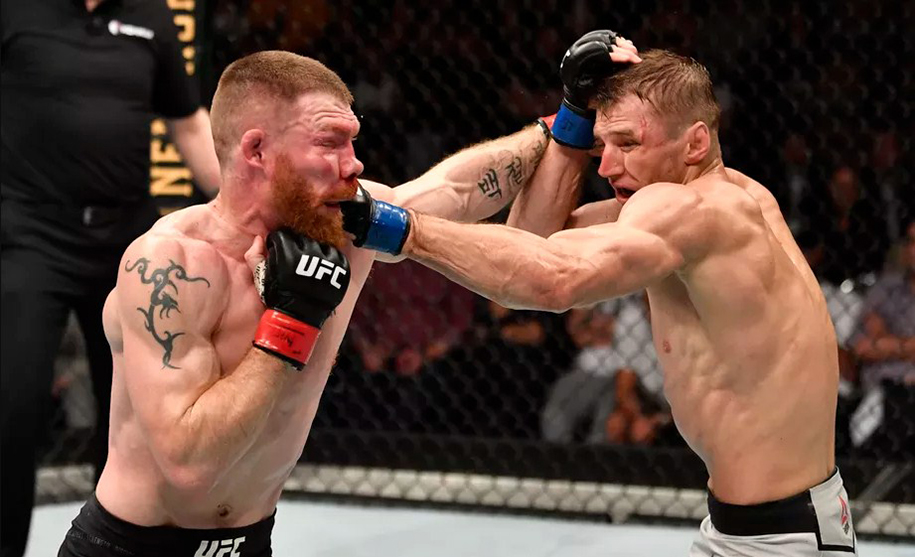 UFC Auckland: Dan "The Hangman" Hooker thắng sát nút "Rồng Ireland" Paul Felder