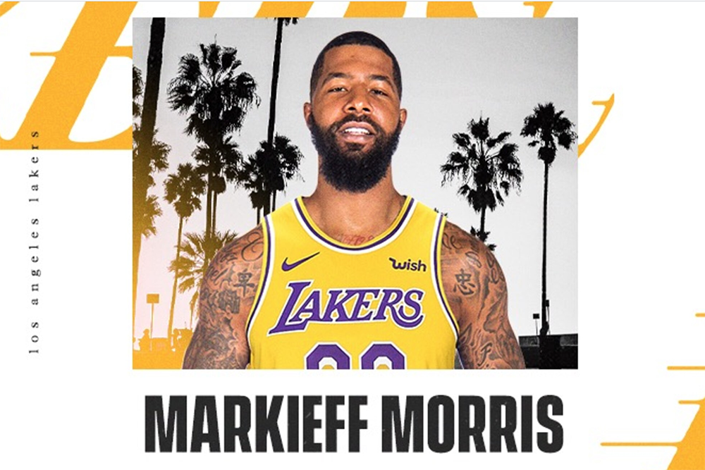 Chính thức: Los Angeles Lakers ký hợp đồng với Markieff Morris