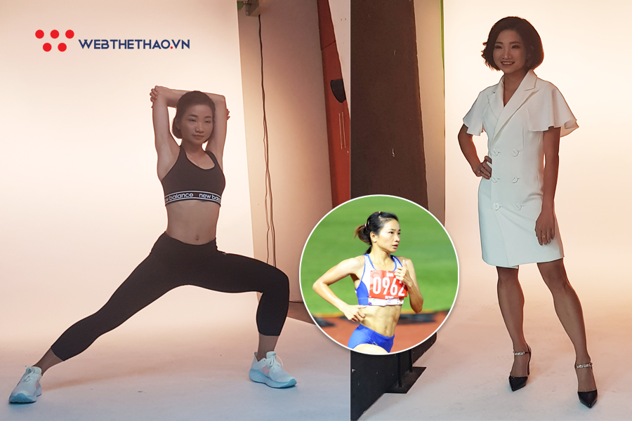 Lộ ảnh hậu trường “biến hình” của kỷ lục gia SEA Games Nguyễn Thị Oanh