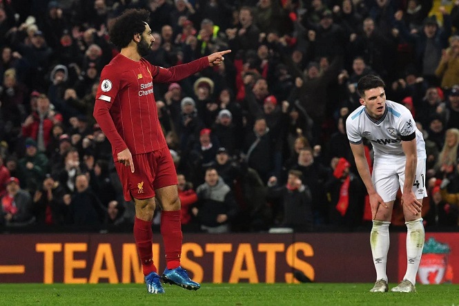 Liverpool cần thêm bao nhiêu điểm để vô địch sau khi thắng West Ham?