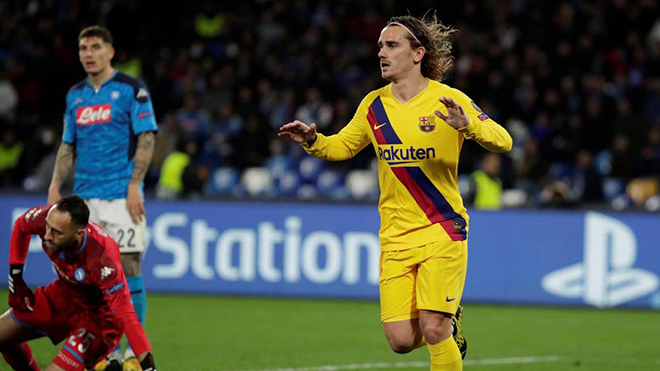 Barca có lý do lớn để ăn mừng sau trận hòa Napoli ở Cúp C1 Barca có lý do lớn để ăn mừng sau trận hòa Napoli ở Cúp C1