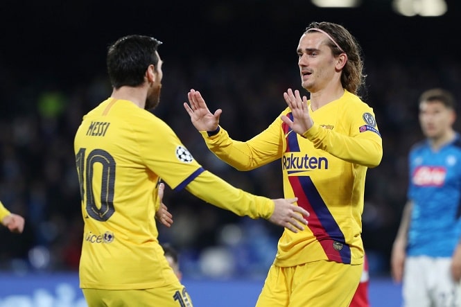 Messi sánh ngang với Giggs trong lịch sử Cúp C1 sau trận Barca vs Napoli Messi sánh ngang với Giggs trong lịch sử Cúp C1 sau trận Barca vs Napoli